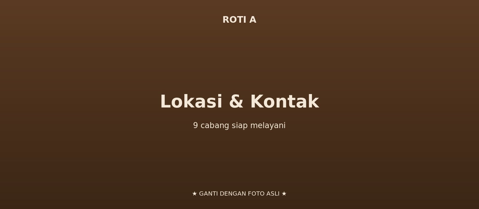 Lokasi cabang Roti A