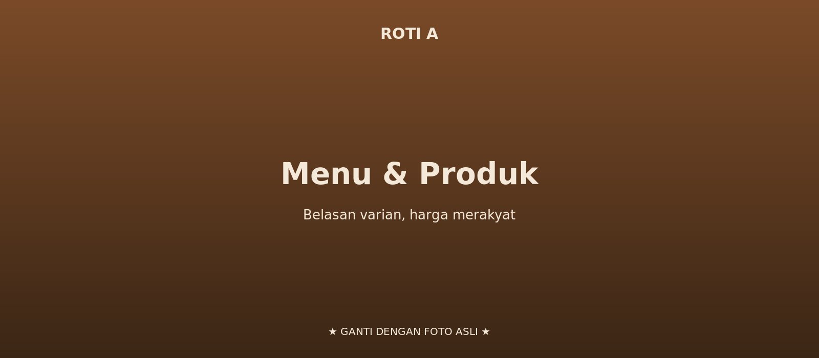 Aneka varian Roti A